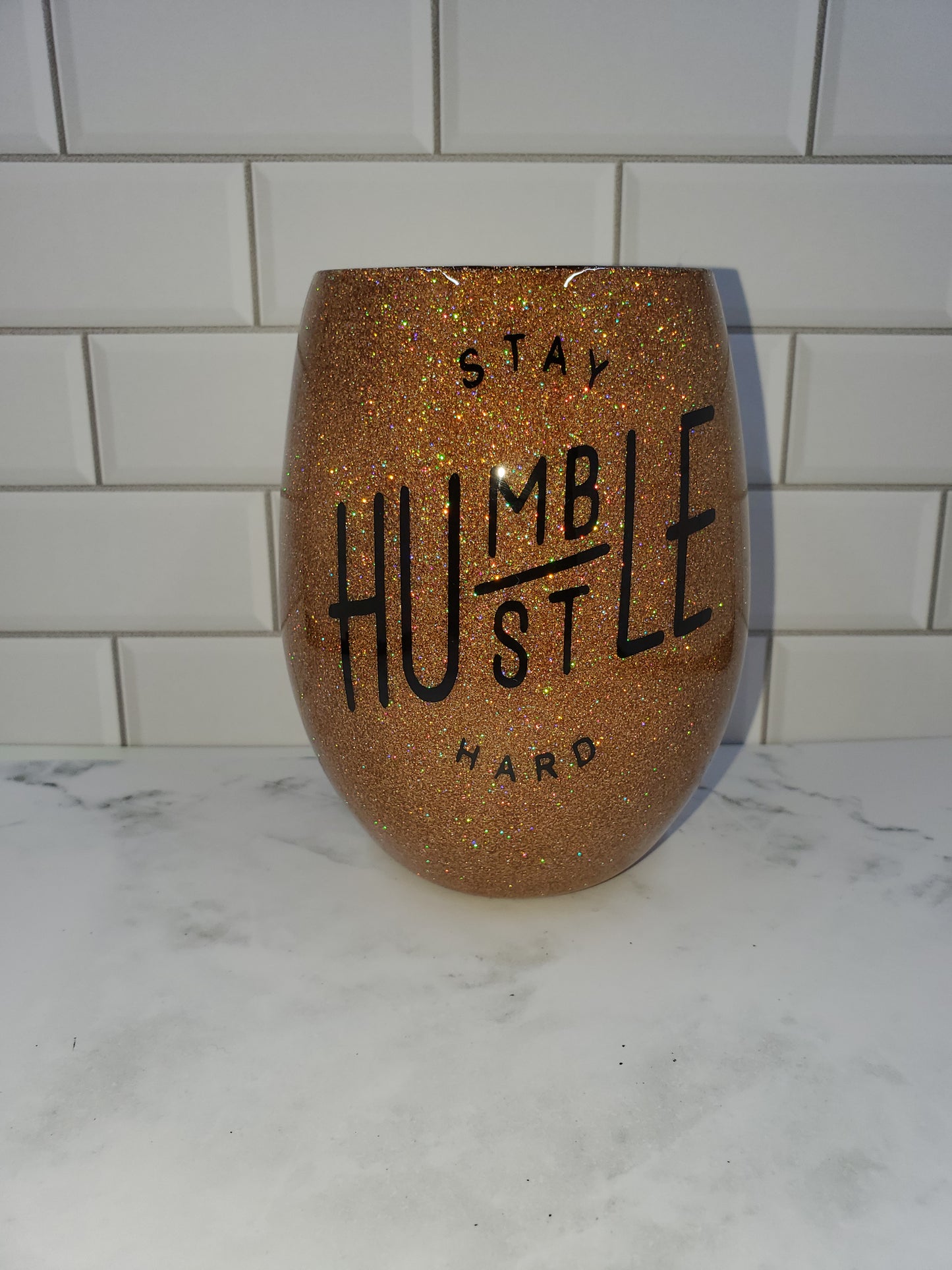 Stemless Wine Glass