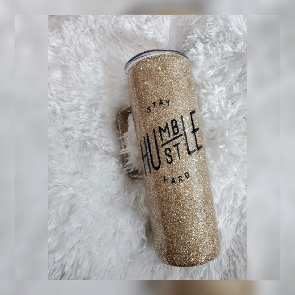 20 ounce skinny with handle