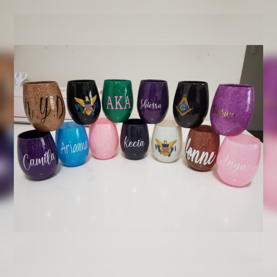 Stemless Wine Glass
