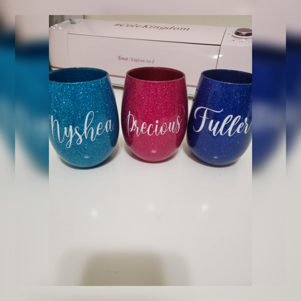 Stemless Wine Glass