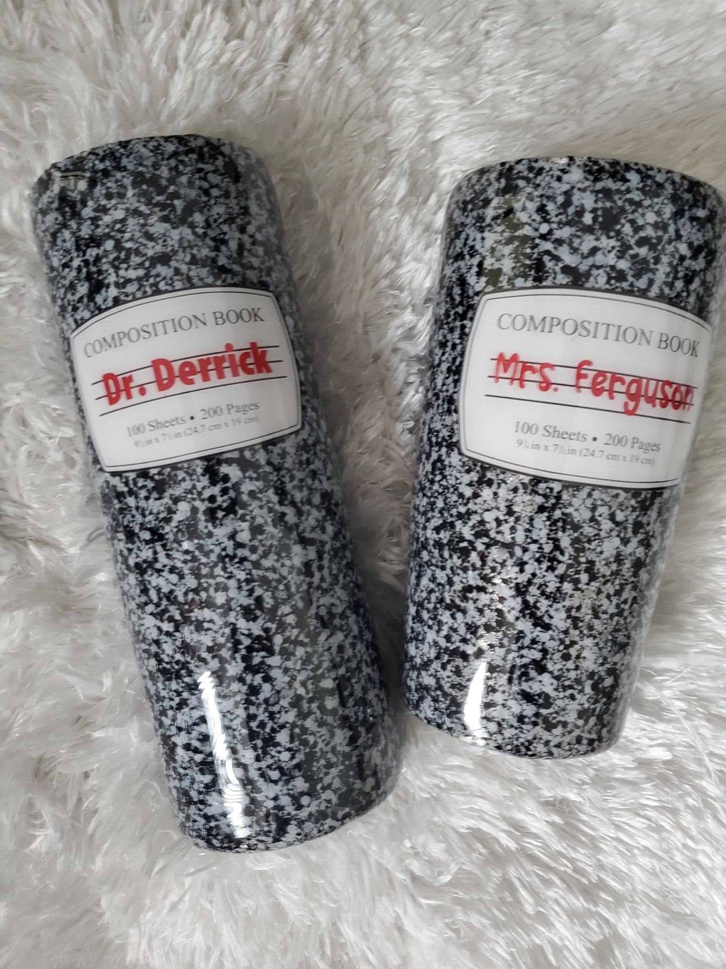 School theme tumblers