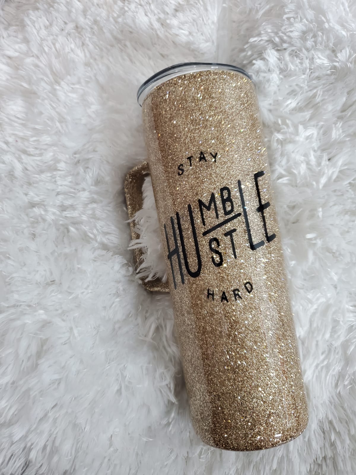 20 ounce skinny with handle